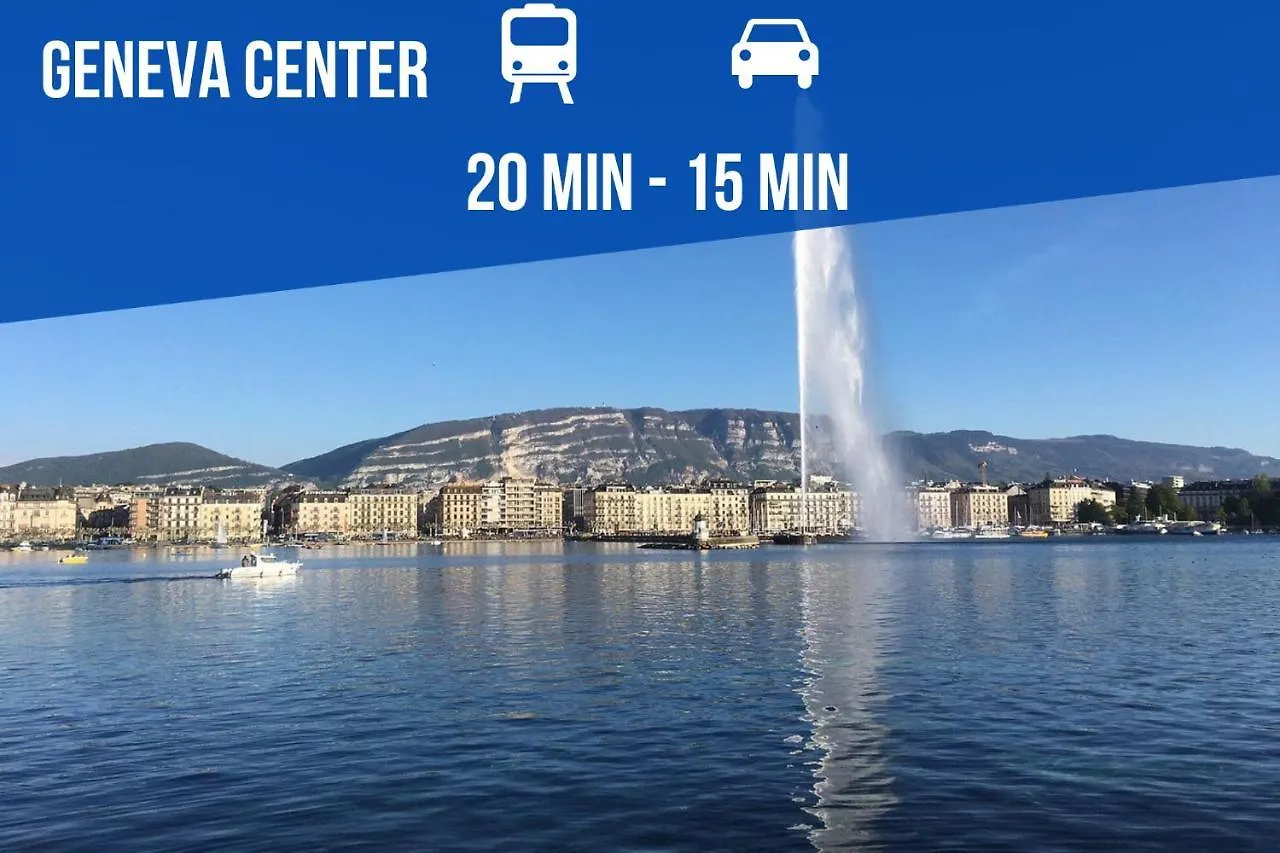 Lac-Montagne-Leman-Geneva, Garage, Tram Annemasse